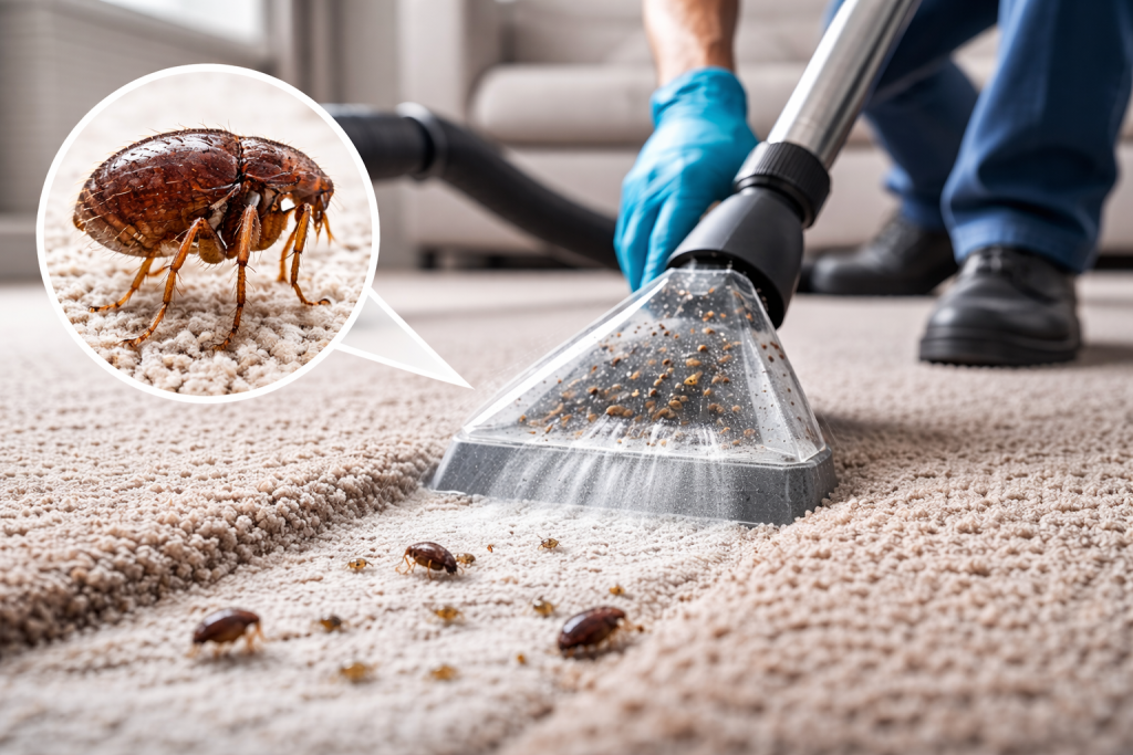 Reliable Carpet Flea Removal